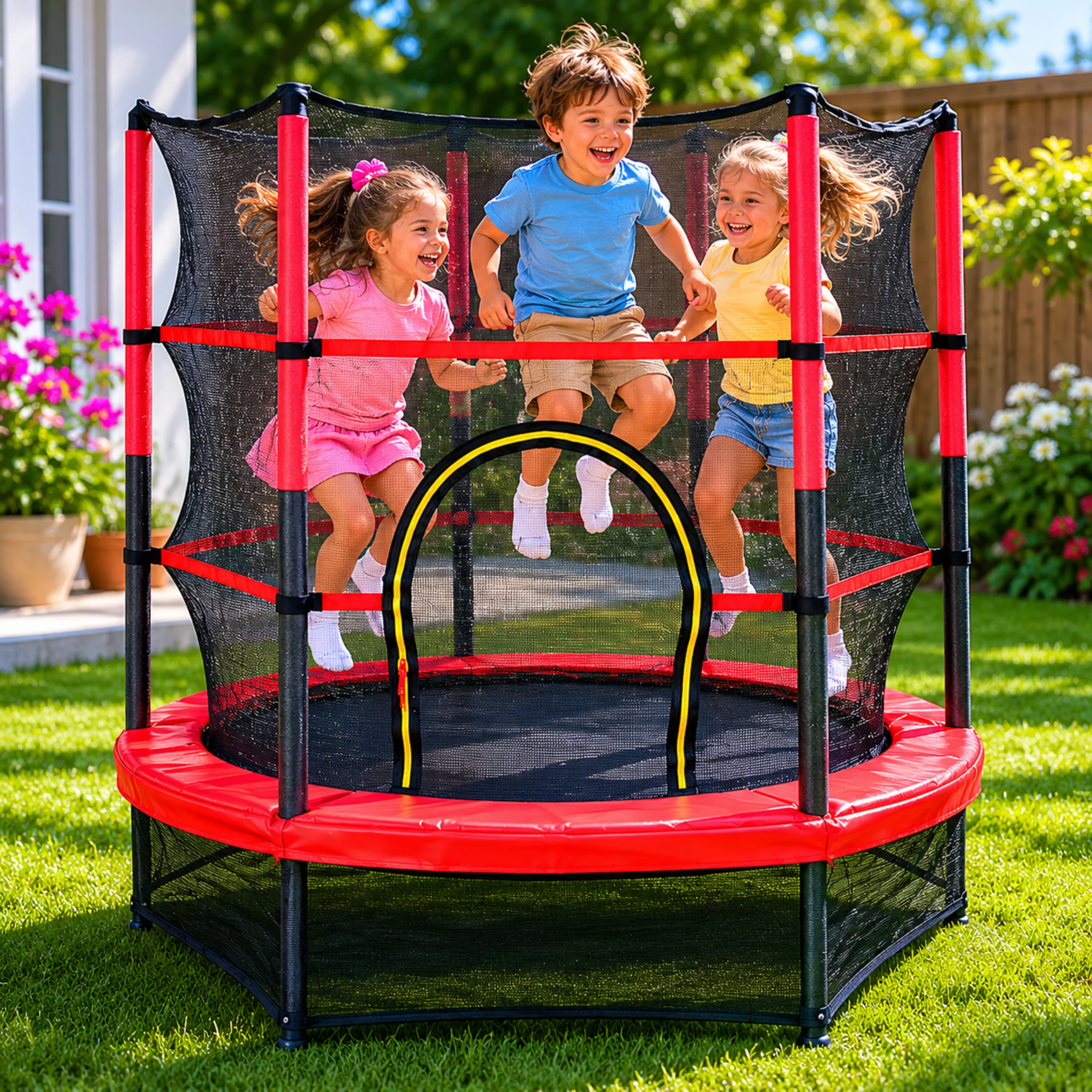 Durable 55 Kids Trampoline Eco-Friendly
