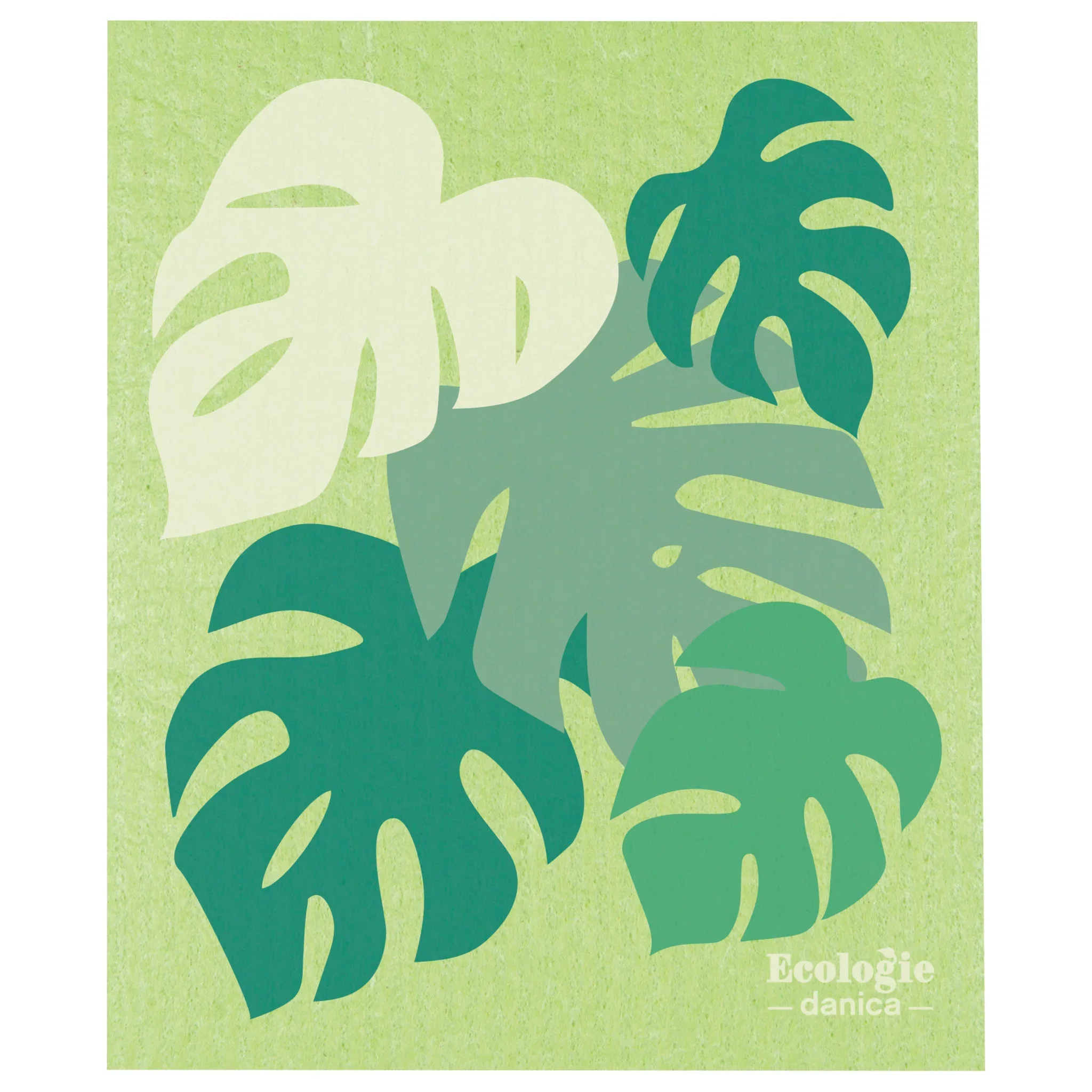 Fine Crafted SWEDISH CLOTH MONSTERA Breathable