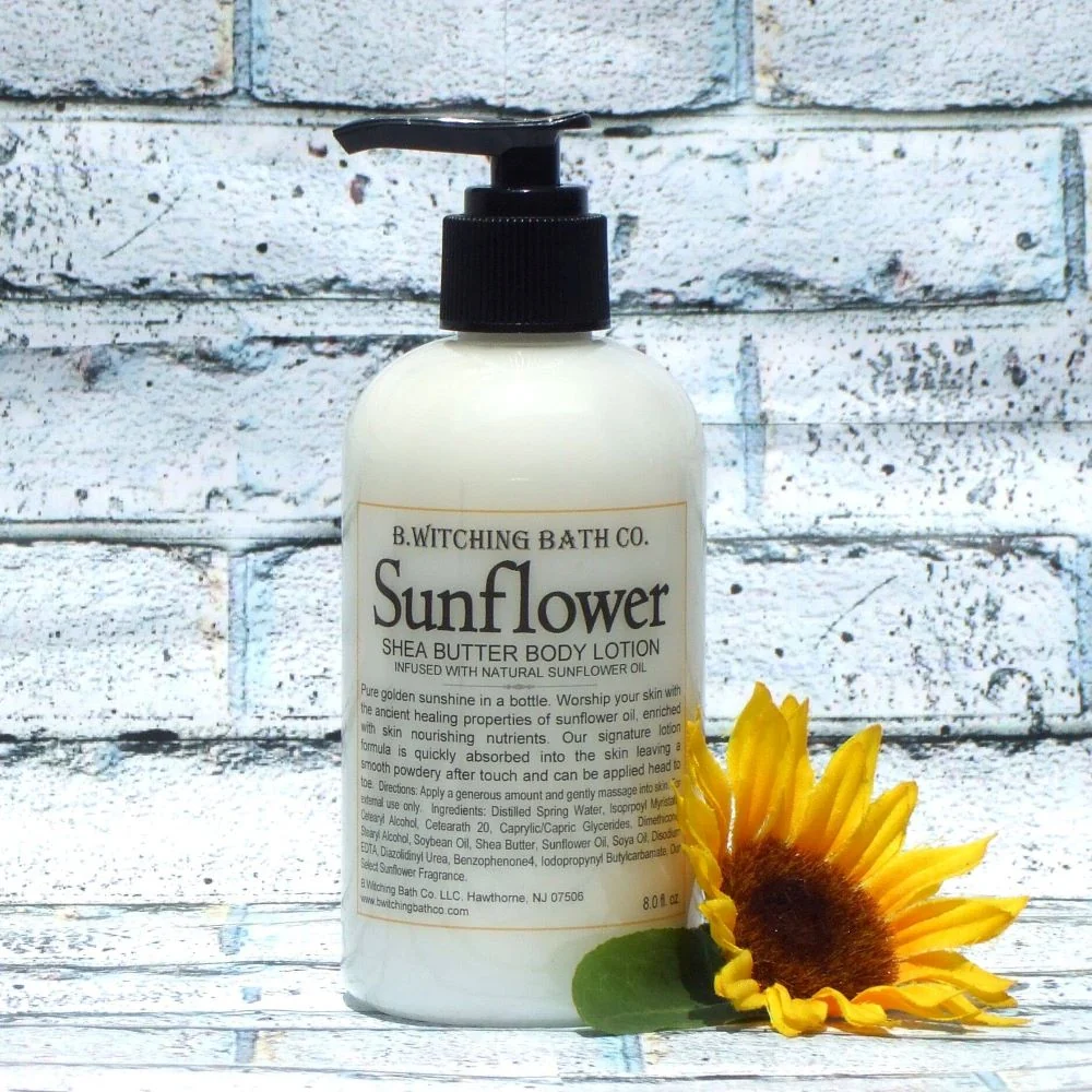 Crafted 8oz. Sunflower Shea Butter Body Lotion Solid