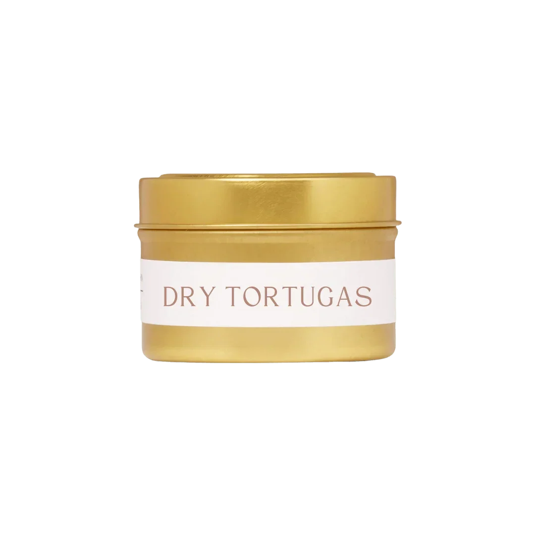 Smooth Dry Tortugas Travel Candle Solid