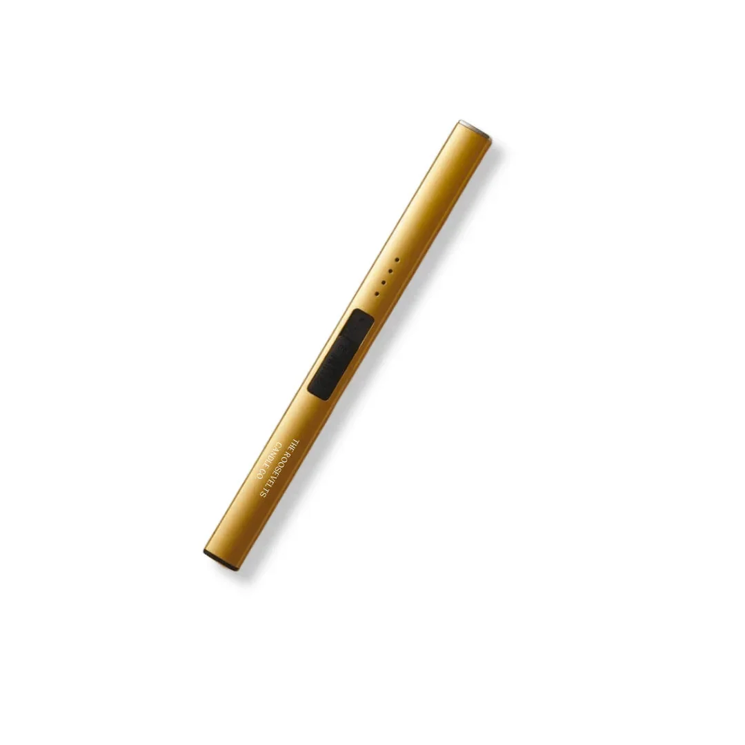Healthy Gold Flameless Lighter Recyclable