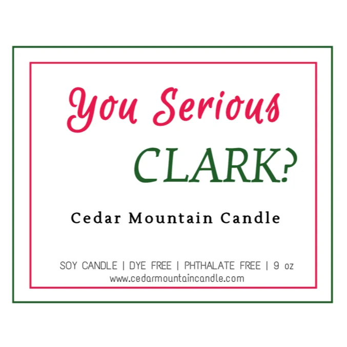 Secure You Serious Clark – Griswold Collection Soy Candle Verified