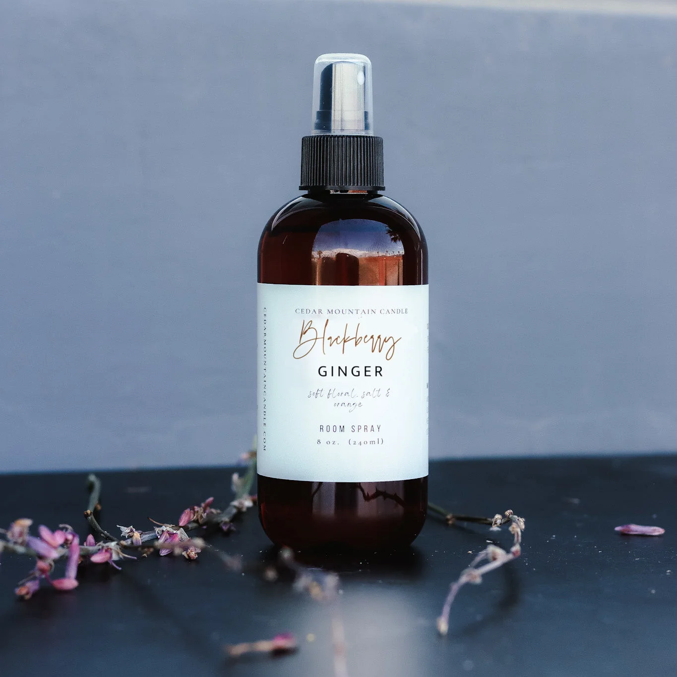 Convenient 8 oz Room Spray – Blackberry Ginger Modern