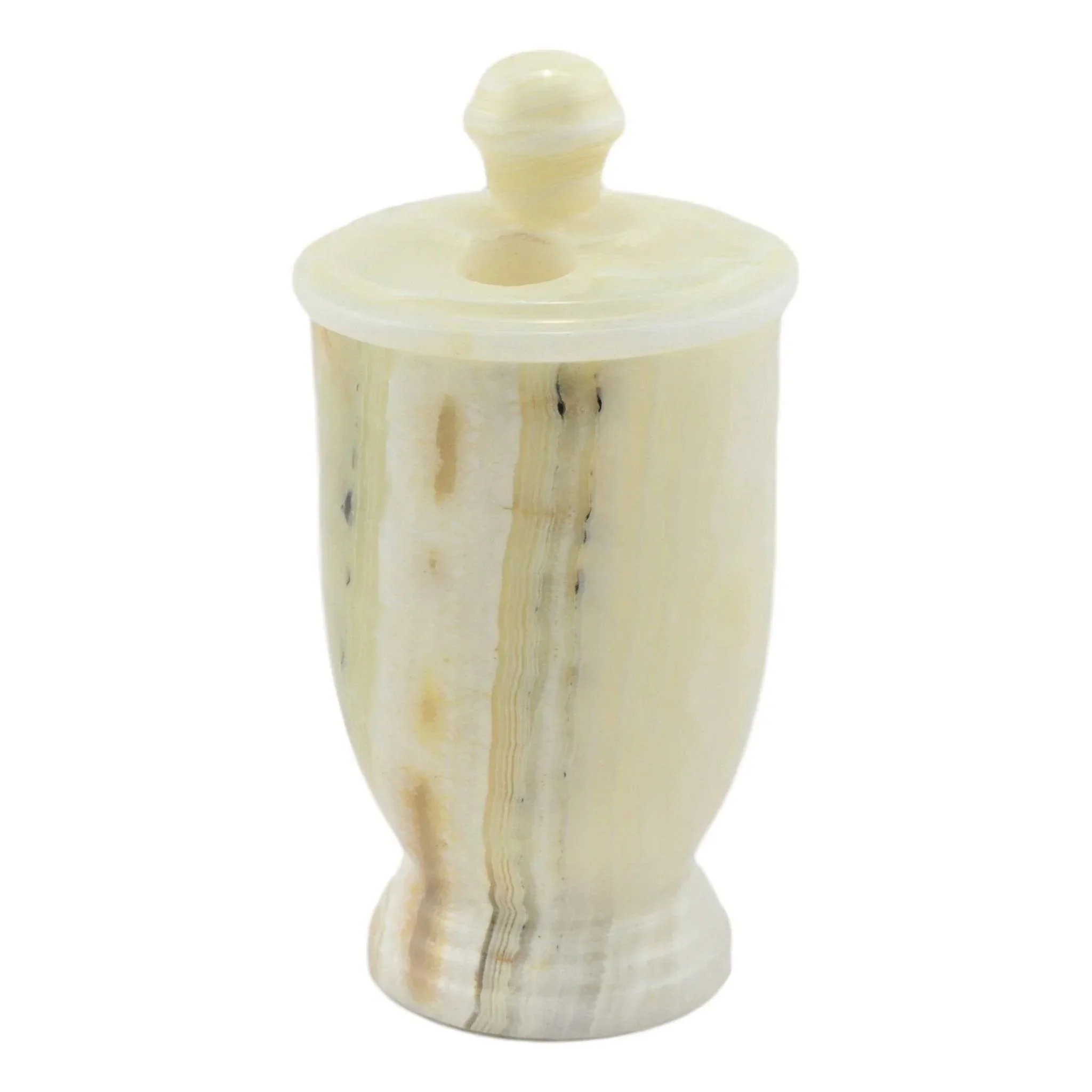 Elite White Onyx Toothbrush Holder Efficient
