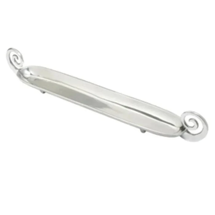 Minimalist Bread Tray With Swirl Handles Superior