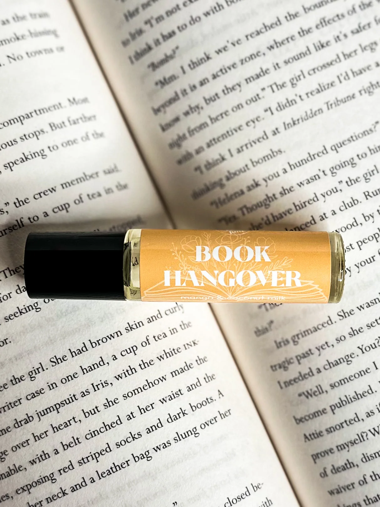 Comfortable Book Hangover Perfume Oil Crafted