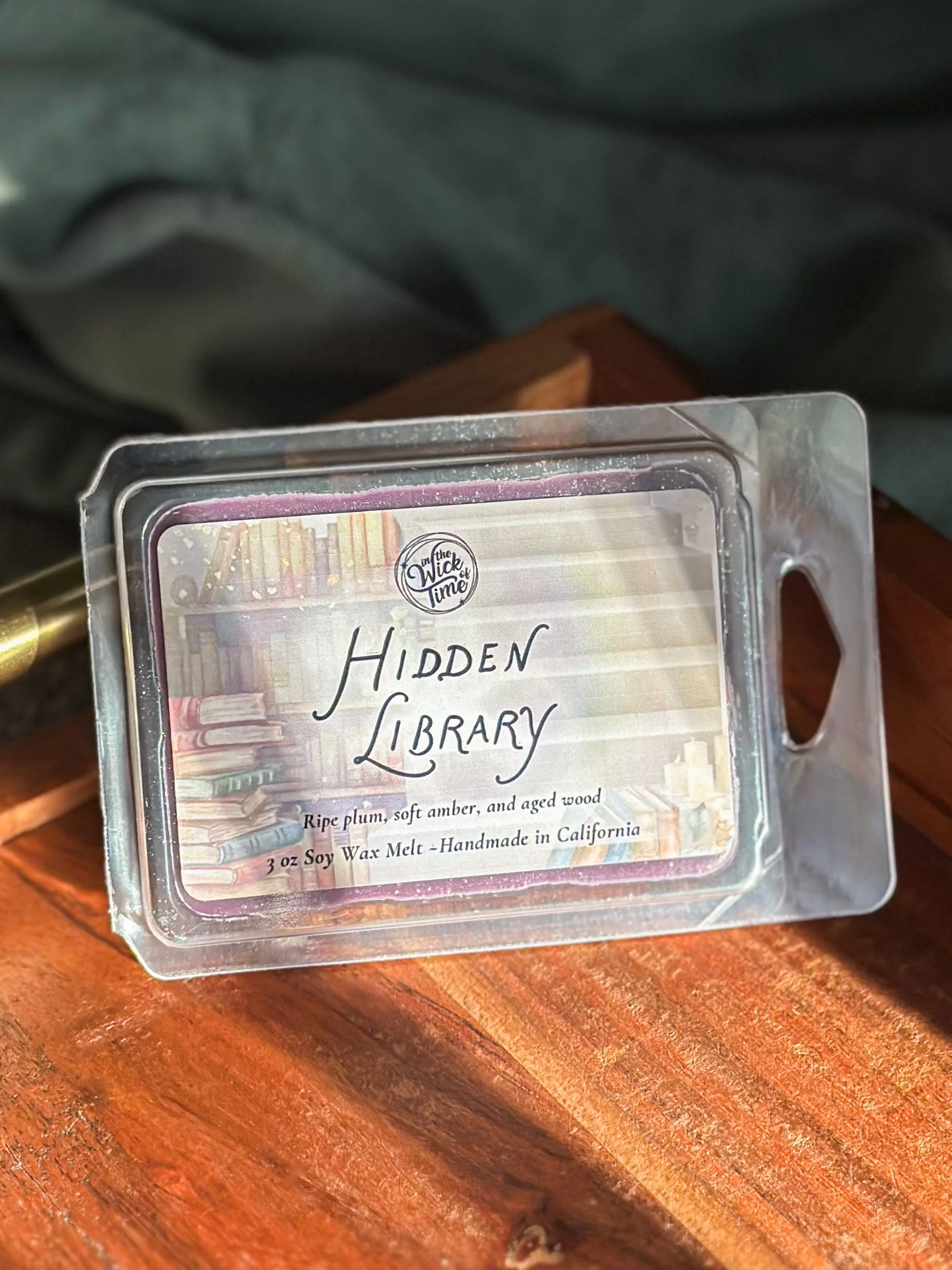High-Grade Hidden Library Wax Melt Crafted