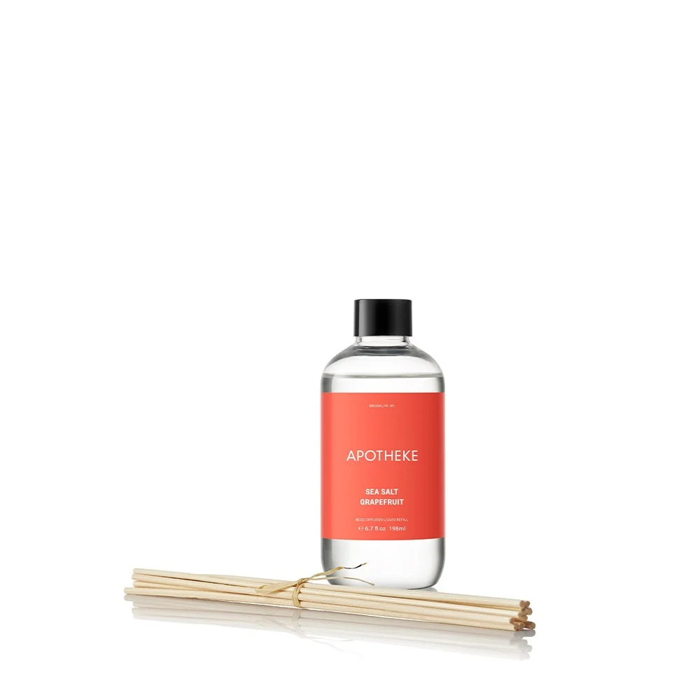 Comfortable Sea Salt Grapefruit Reed Diffuser Refill Innovative