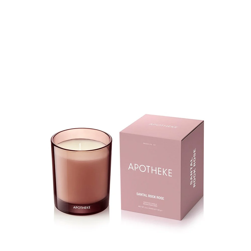 Dependable Santal Rock Rose Petite Candle Flexible