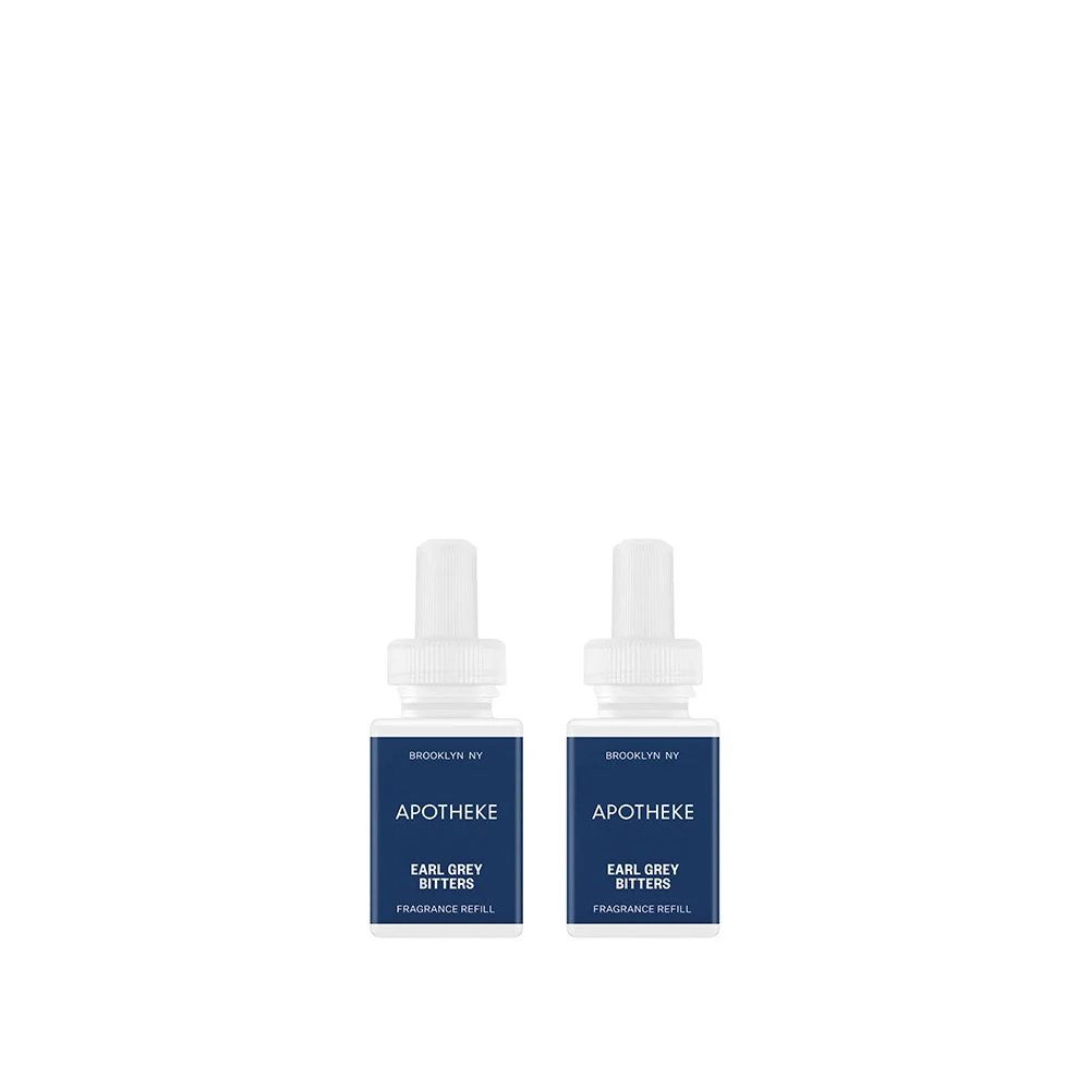 Practical Earl Grey Bitters Pura Smart Scent Fragrance Refill Set of 2 Easy-to-Use