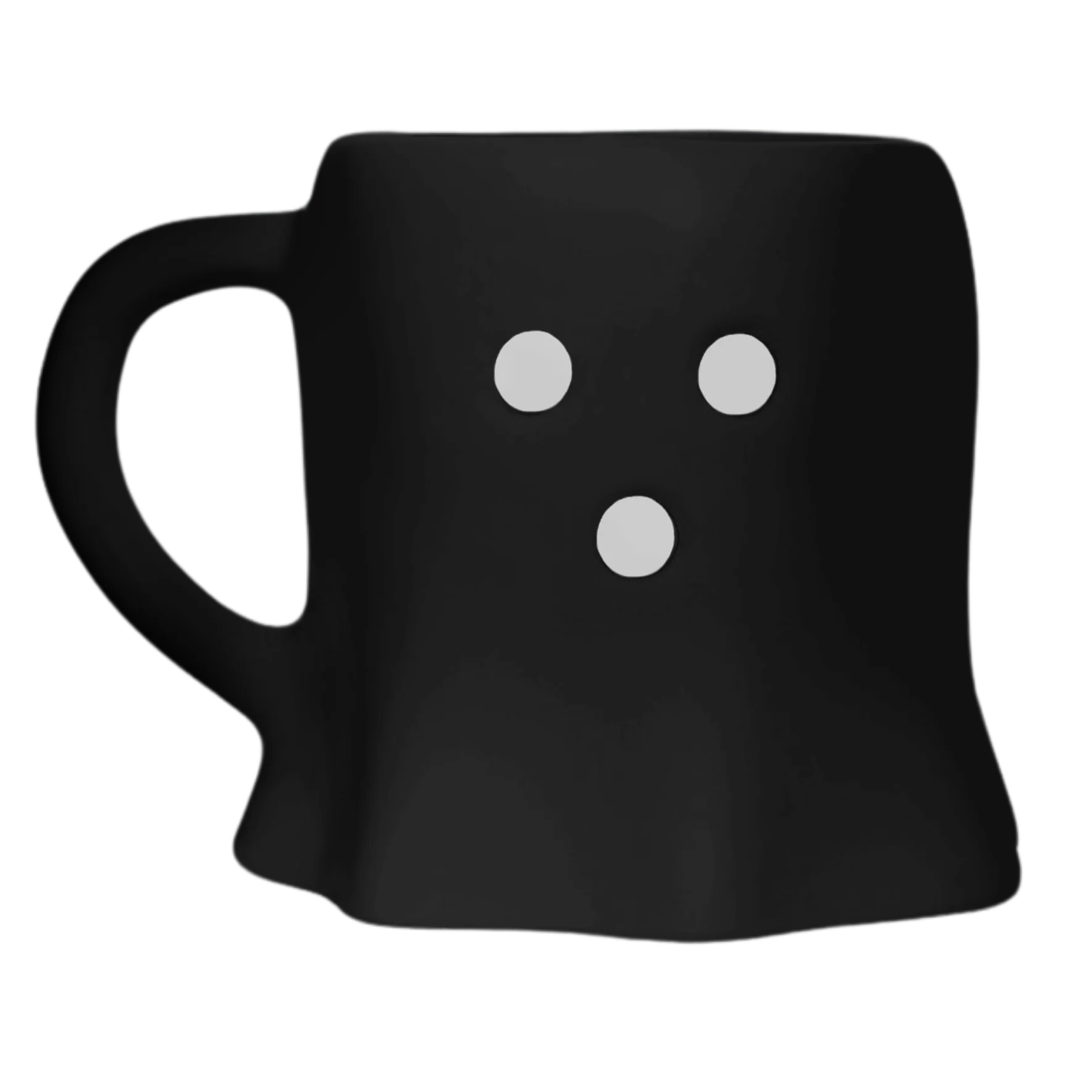 High-Grade Black Ghost 12 oz Figural Coffee Mug Trusted