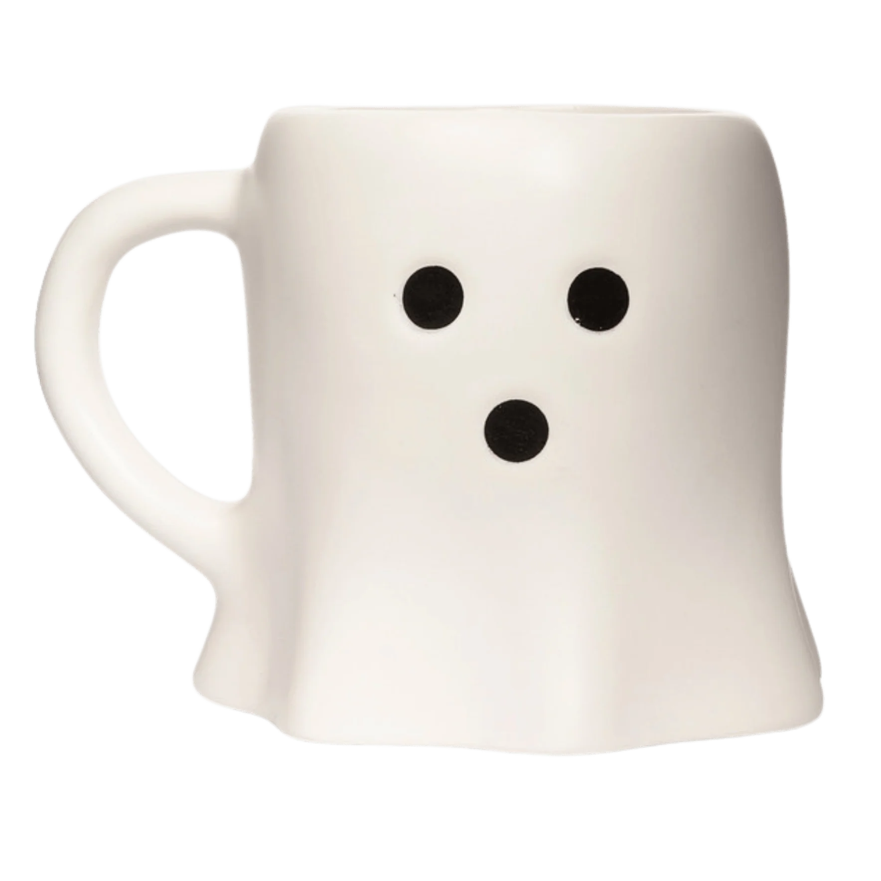Outstanding Ghost Face 12 oz Figural Coffee Mug Specialty
