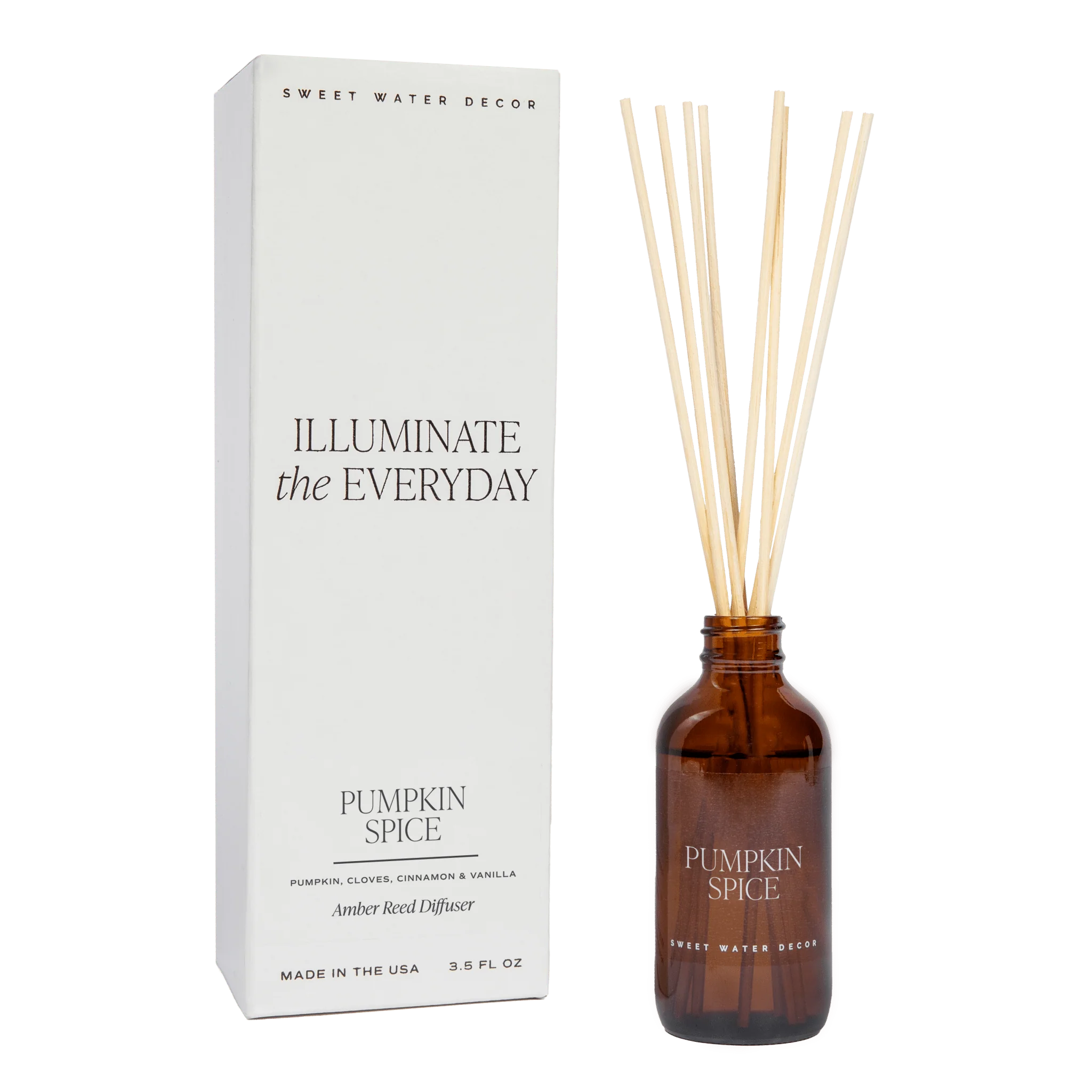 Refined Pumpkin Spice Amber Reed Diffuser User-Friendly