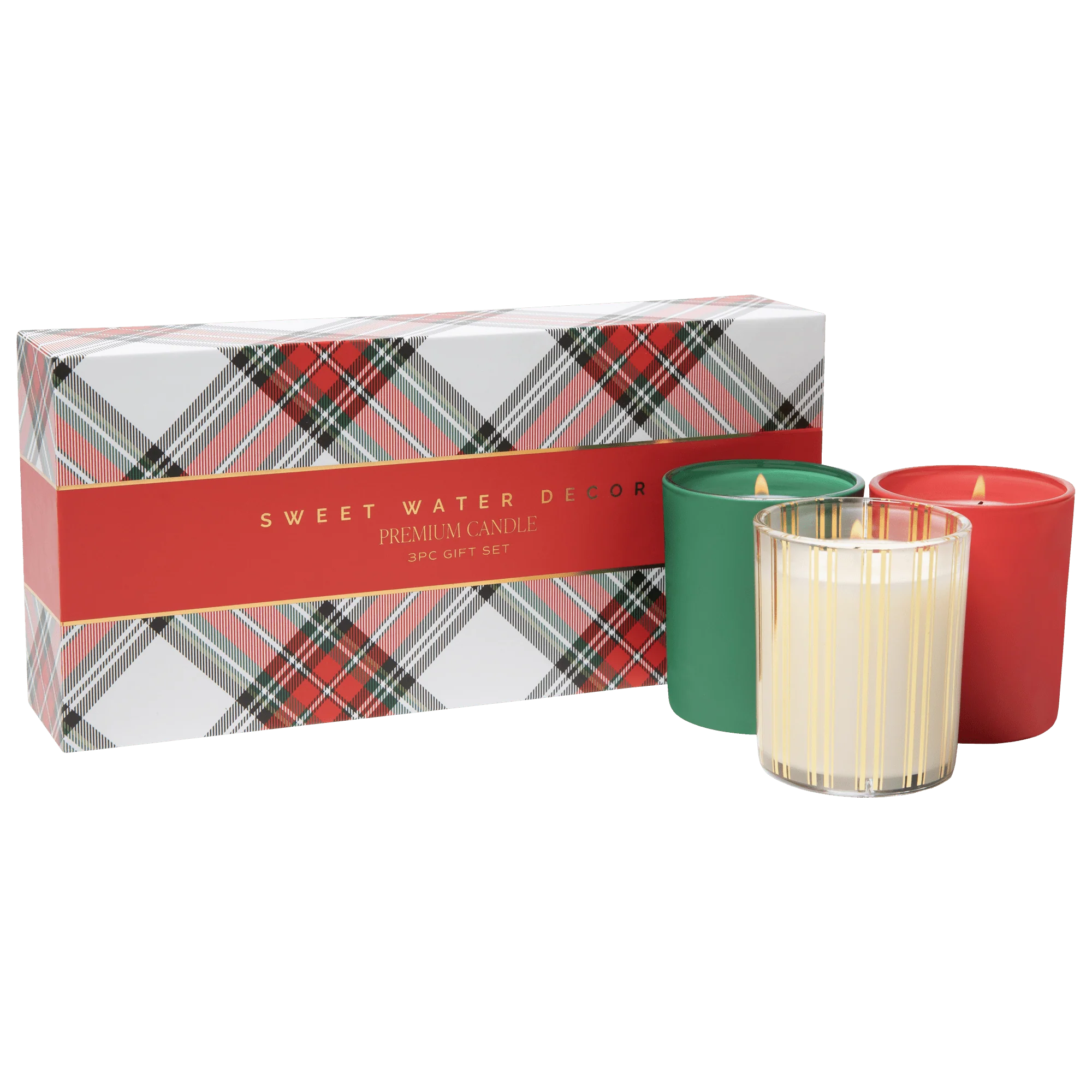 Advanced Christmas Candle Gift Box Set Christmas Warm and Cozy Fraser Fir Solid