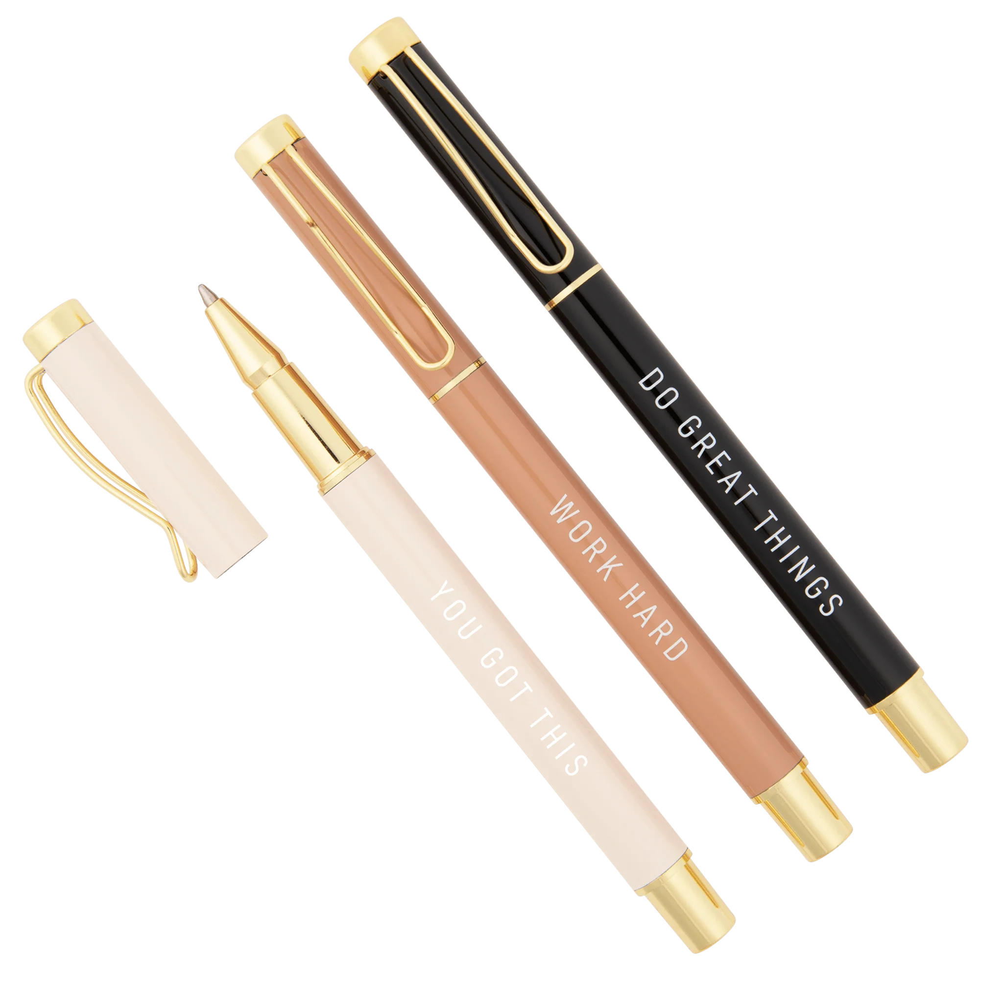 First-Class Motivational Metal Pen Set Effective
