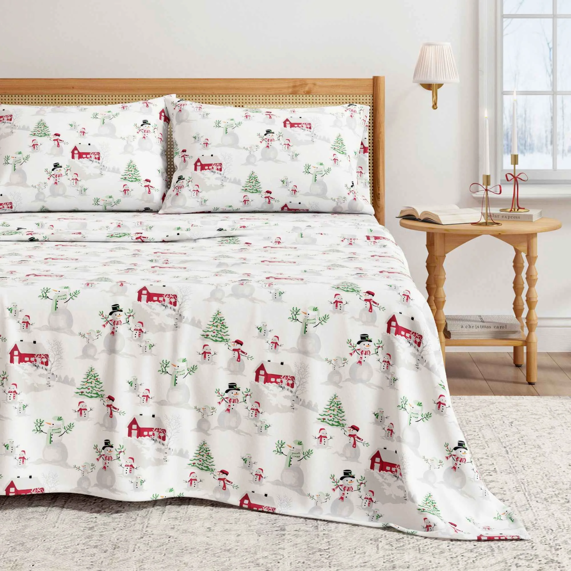 Stylish 4-Piece Turkish Cotton Flannel Sheet – Stratton Collection Eco-Friendly