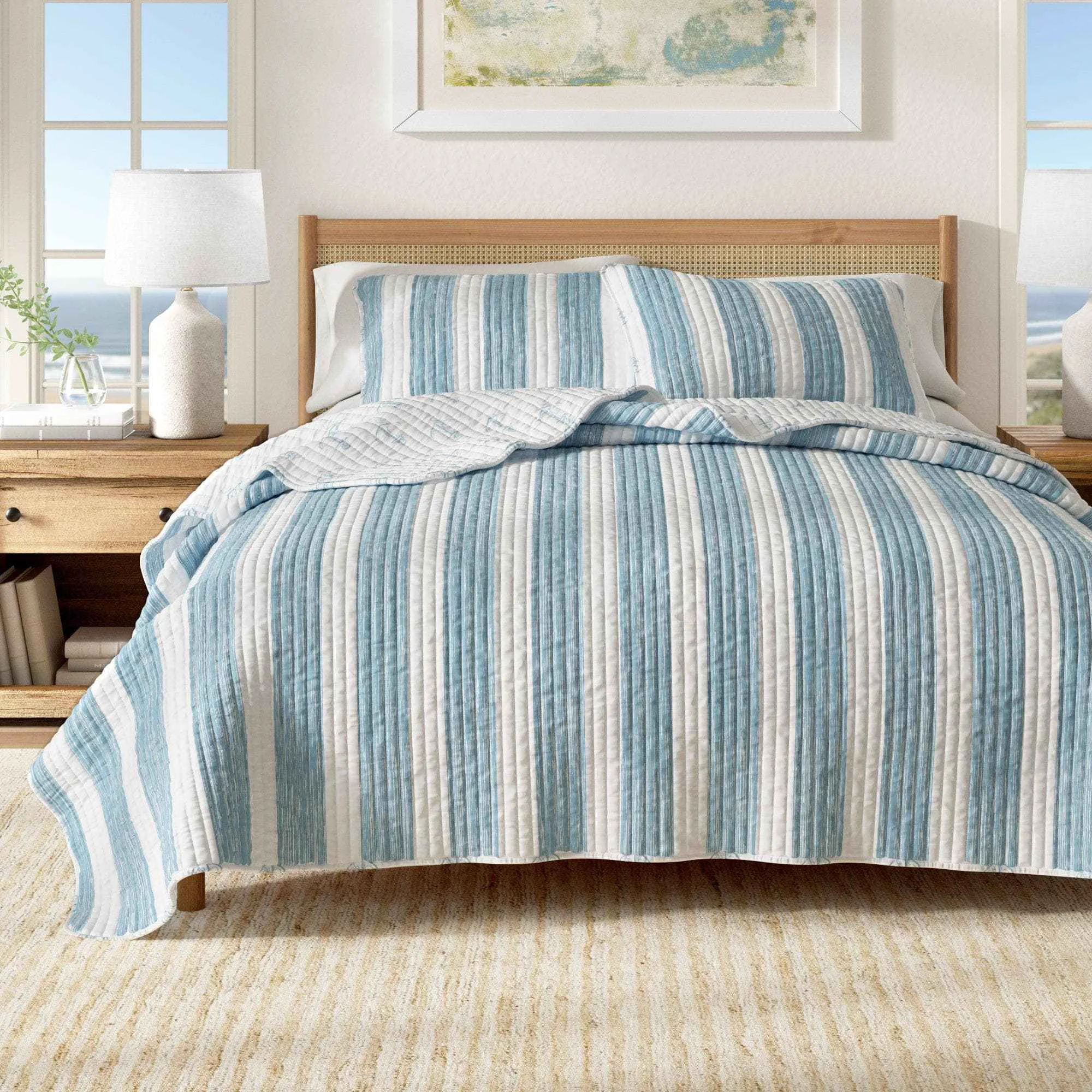 Relaxed 3-Piece Coastal Quilt – Casco Bay Collection Elegant