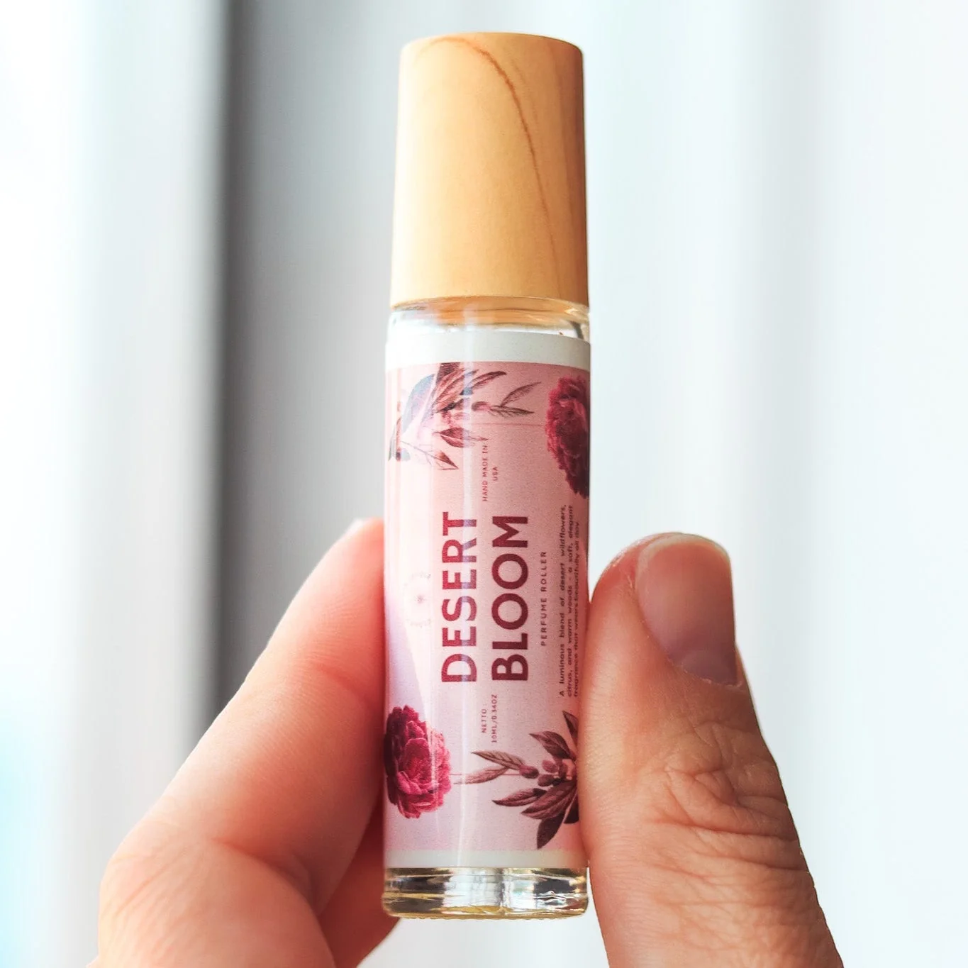 Refined Desert Bloom Perfume Roller Fragrance Oil Relaxed
