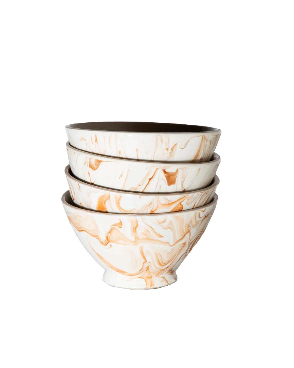 Certified Marbled Terra Ramen Bowl – Set of 4 Comfortable