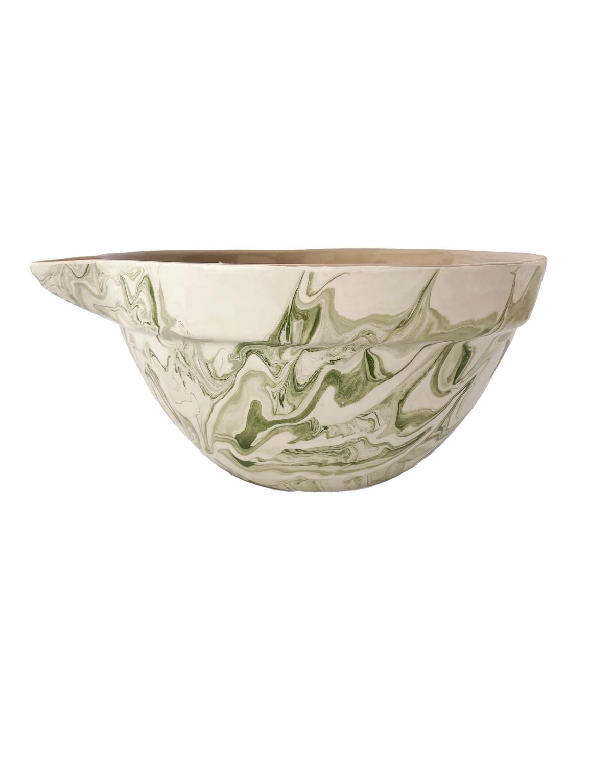 Elite Marbled Olive Mixing Bowls – Set of 3 Clean