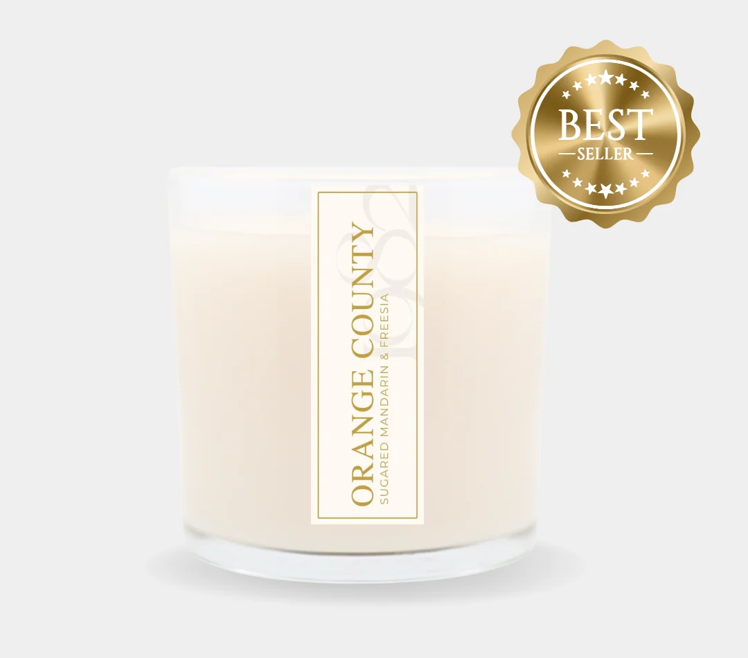 World-Class Orange County 14 oz Double Wick – Notes Mandarin Oranges Peaches Strawberries Citron amp Sugar sia High-Performance