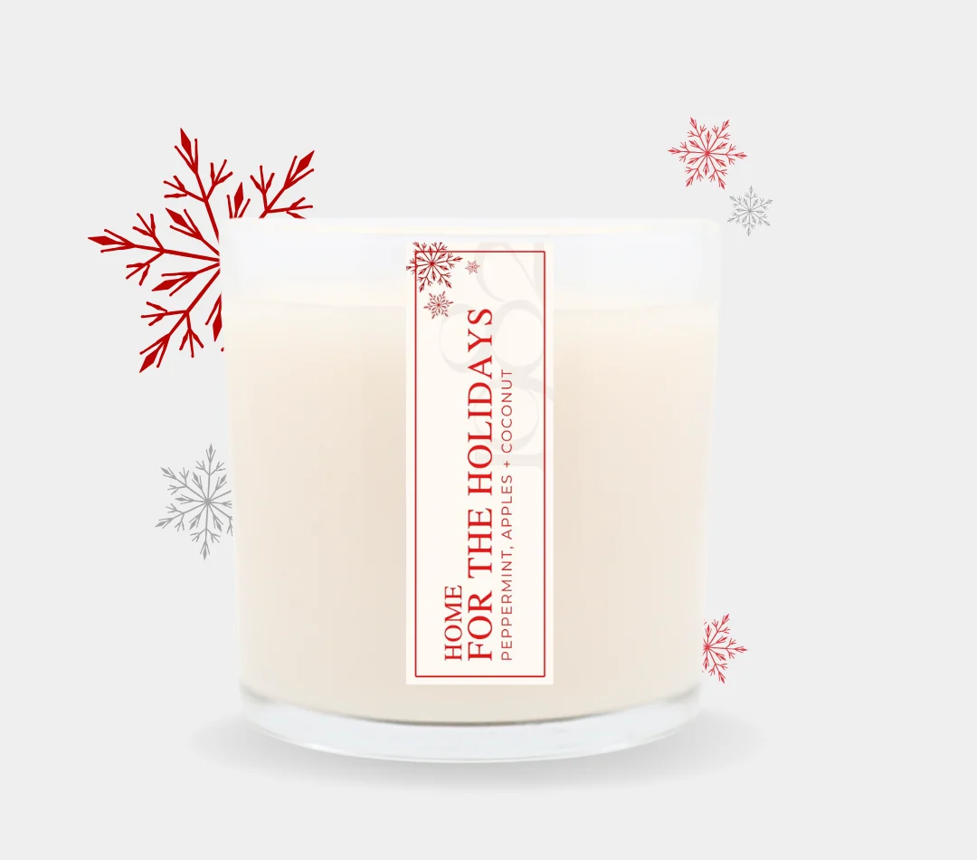 Healthy Home for the Holidays 14oz – Notes Winter Apples Peppermint Coconut Milk Holiday Spices Next-Generation