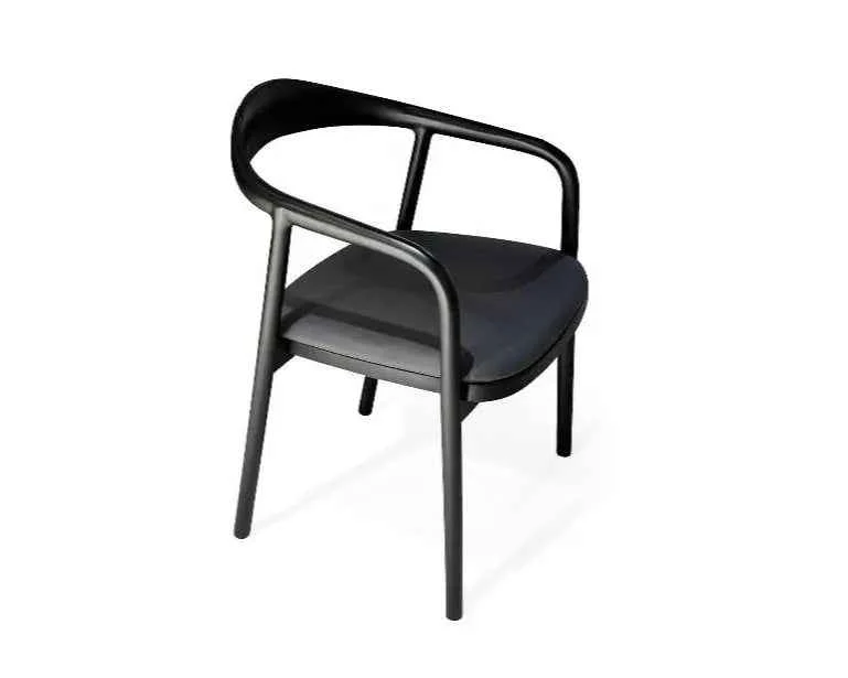 Original Design Luxury Solid Wood Chair Made Of Walnut C-2 Versatile