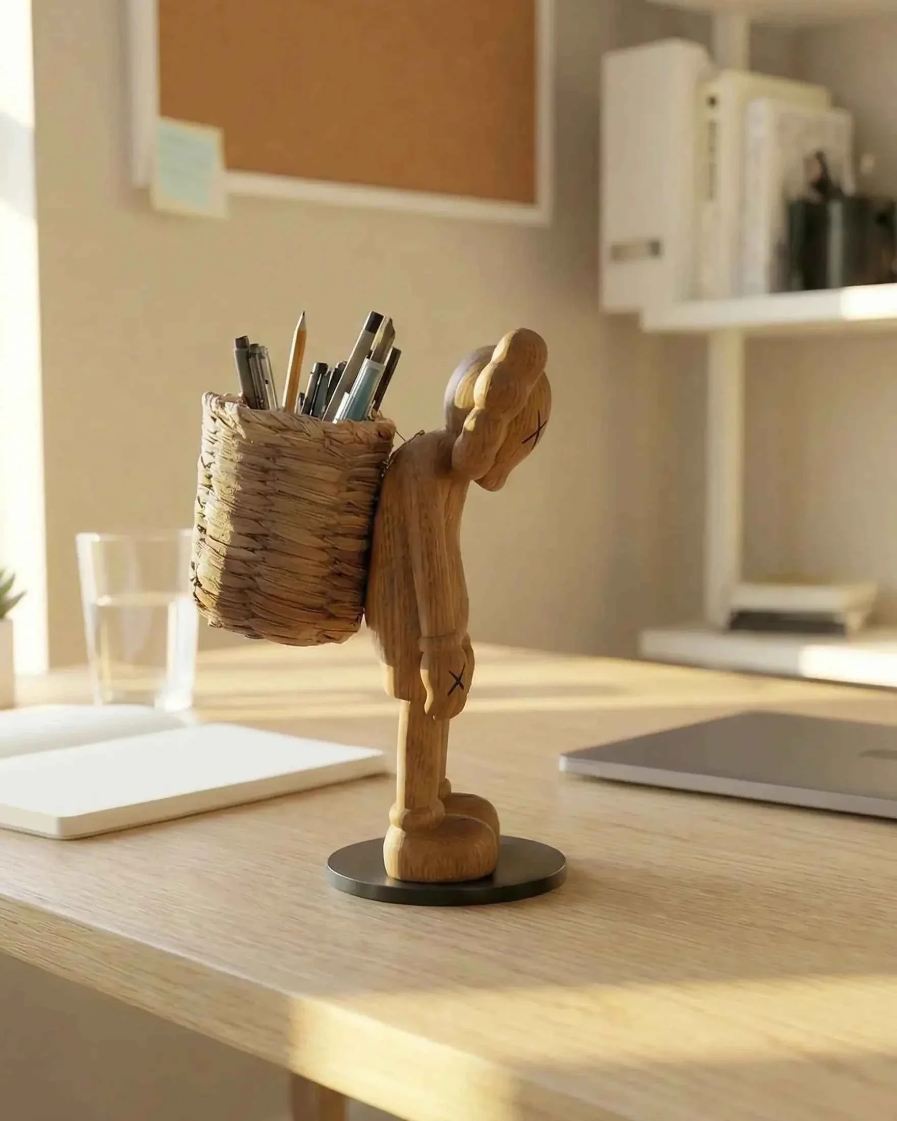 Unique 8 quot Pen Holder Figure Desk Organizer Responsible
