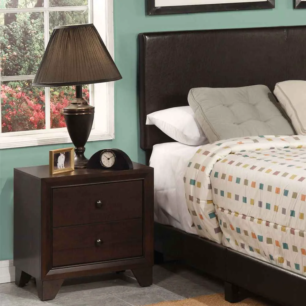 Versatile Madison – Nightstand – Espresso Casual