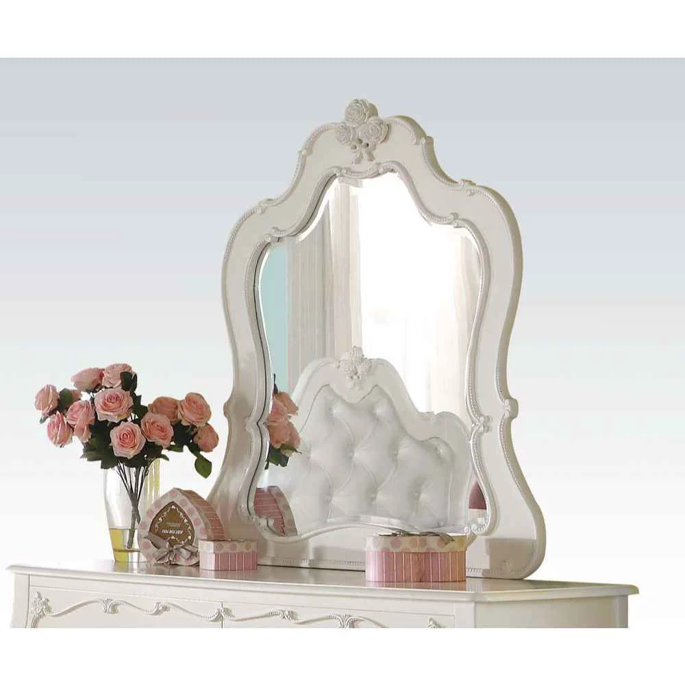 Responsible Edalene – Mirror – Pearl White Prestigious