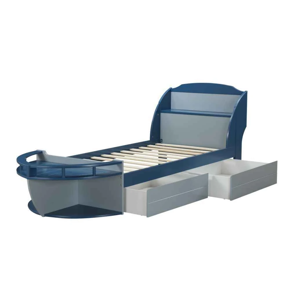Verified Neptune II – Drawers Set of 2 – Gray Detailed