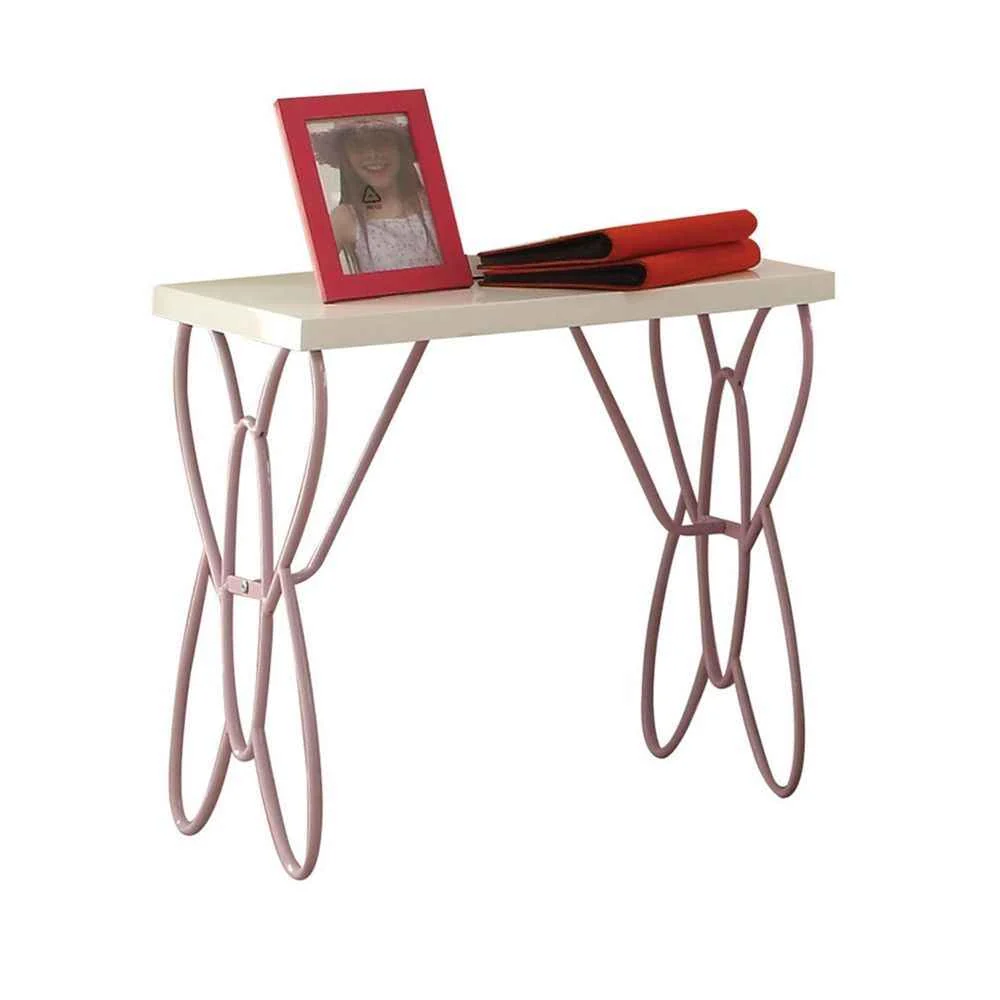 Top-Quality Priya II – Nightstand – White amp Light Synthetic Leather Rple Elegant