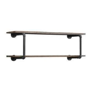 Healthy Brantley – Wall Rack – Antique Oak amp Sandy Gray Next-Generation