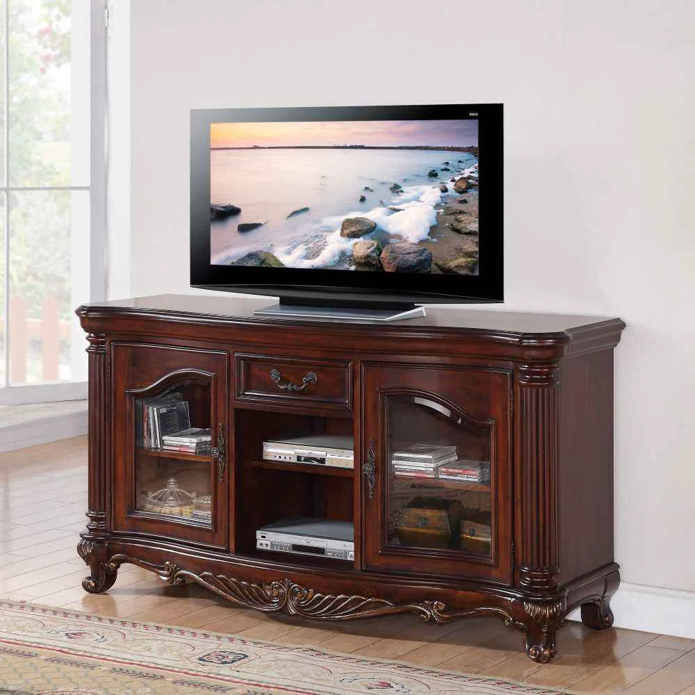 Traditional Remington – TV Stand – Brown Cherry Exclusive