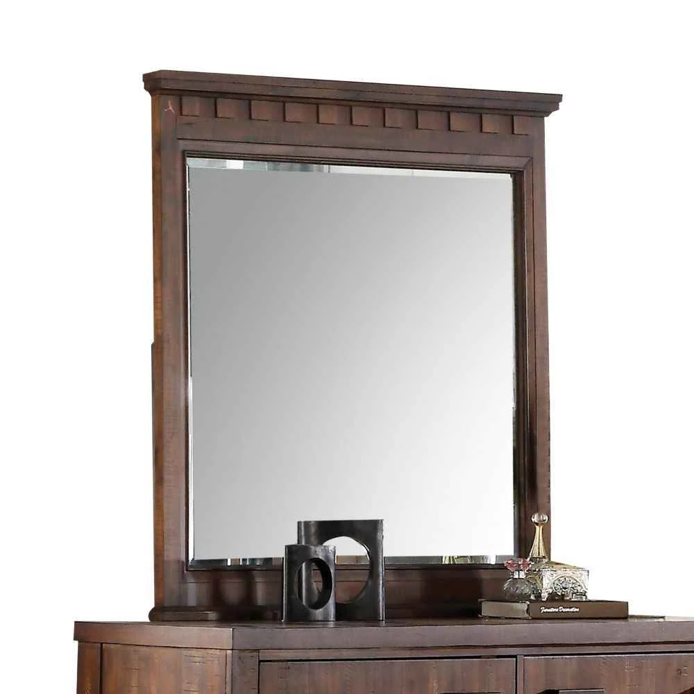 Quality Vibia – Mirror – Cherry Oak Contemporary