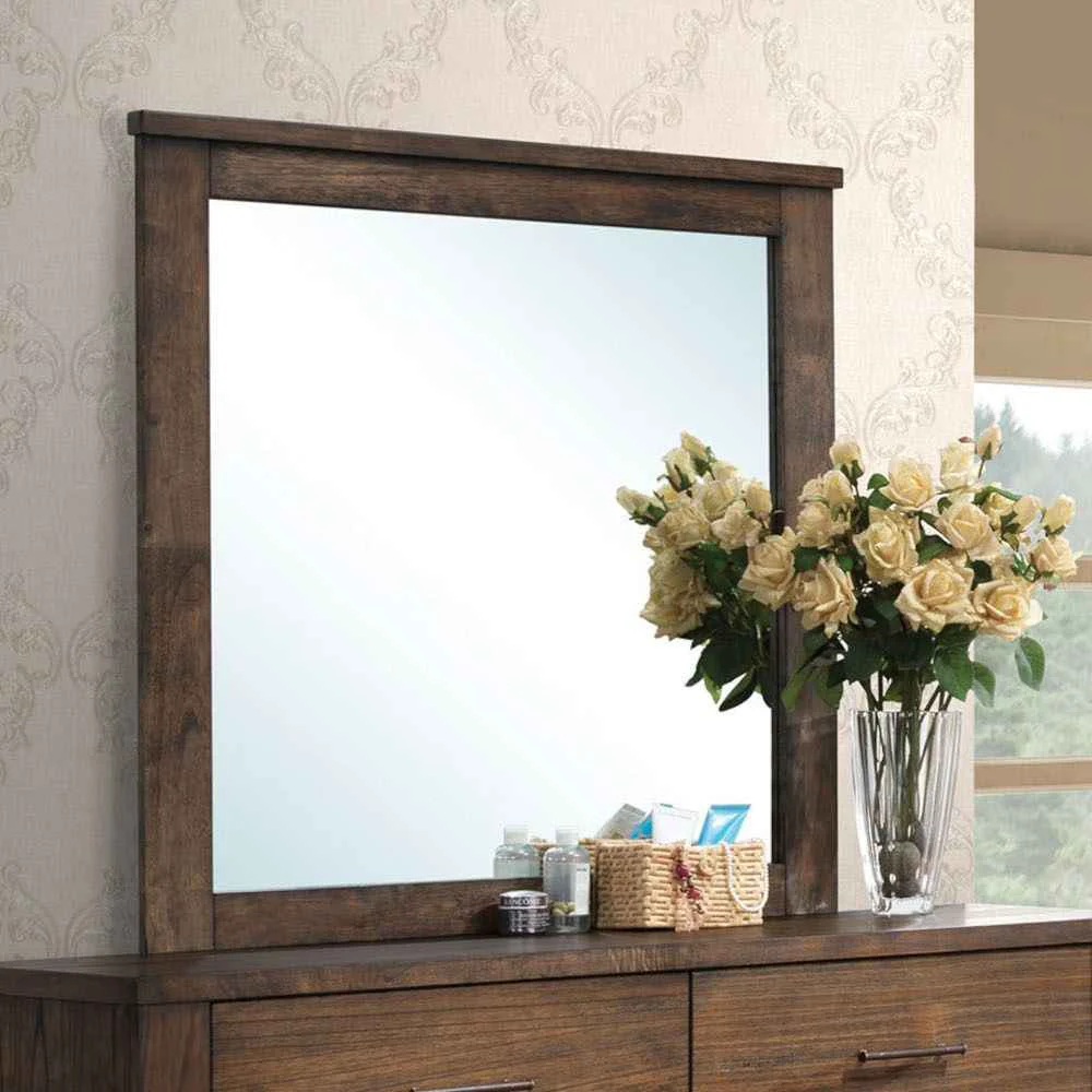 Long-Lasting Merrilee – Mirror – Oak Clean