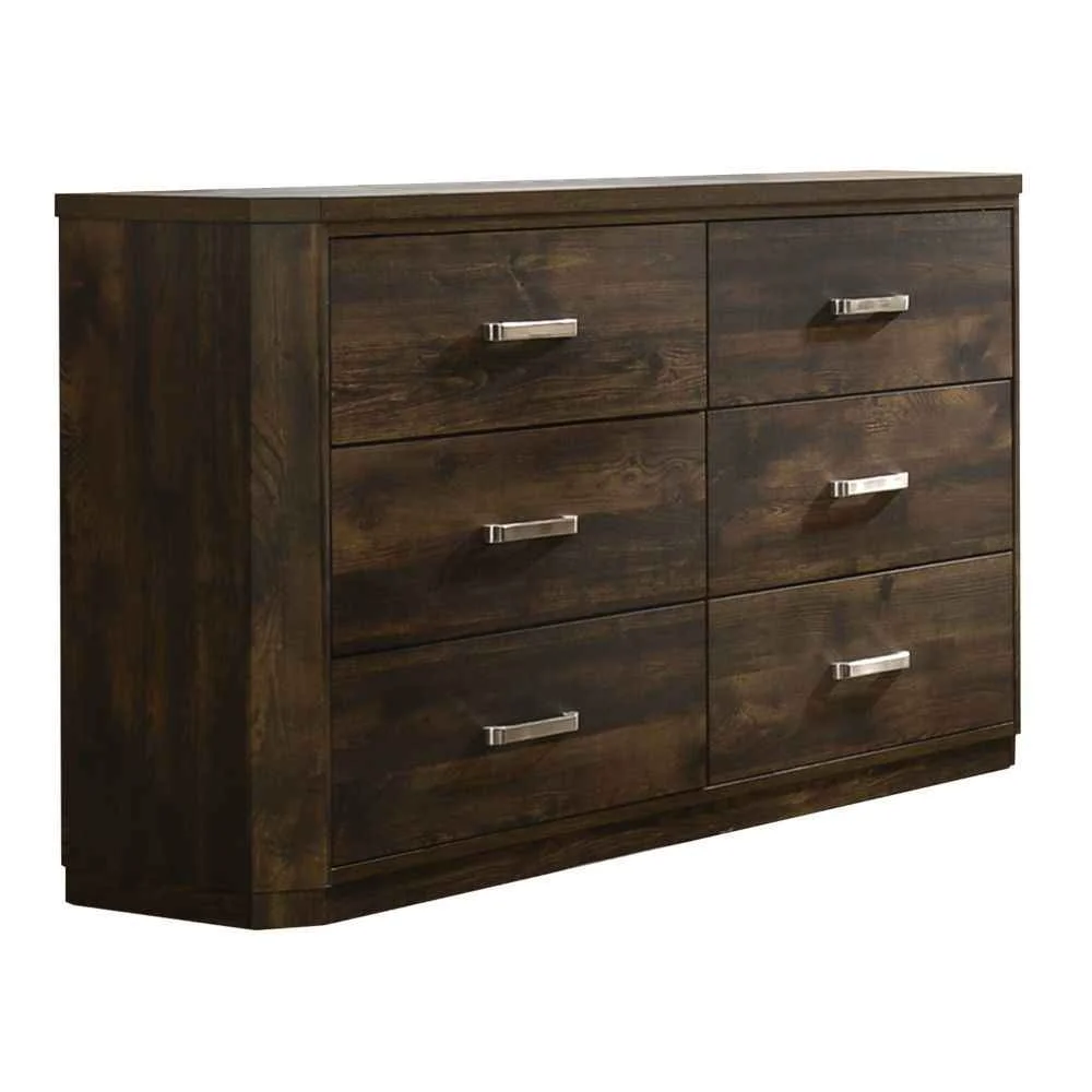 Dependable Elettra – Dresser – Rustic Walnut Classic