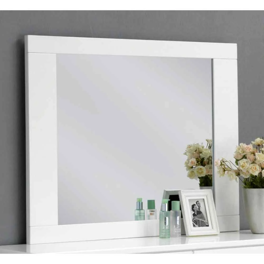 First-Class Lorimar – Mirror – White Effective