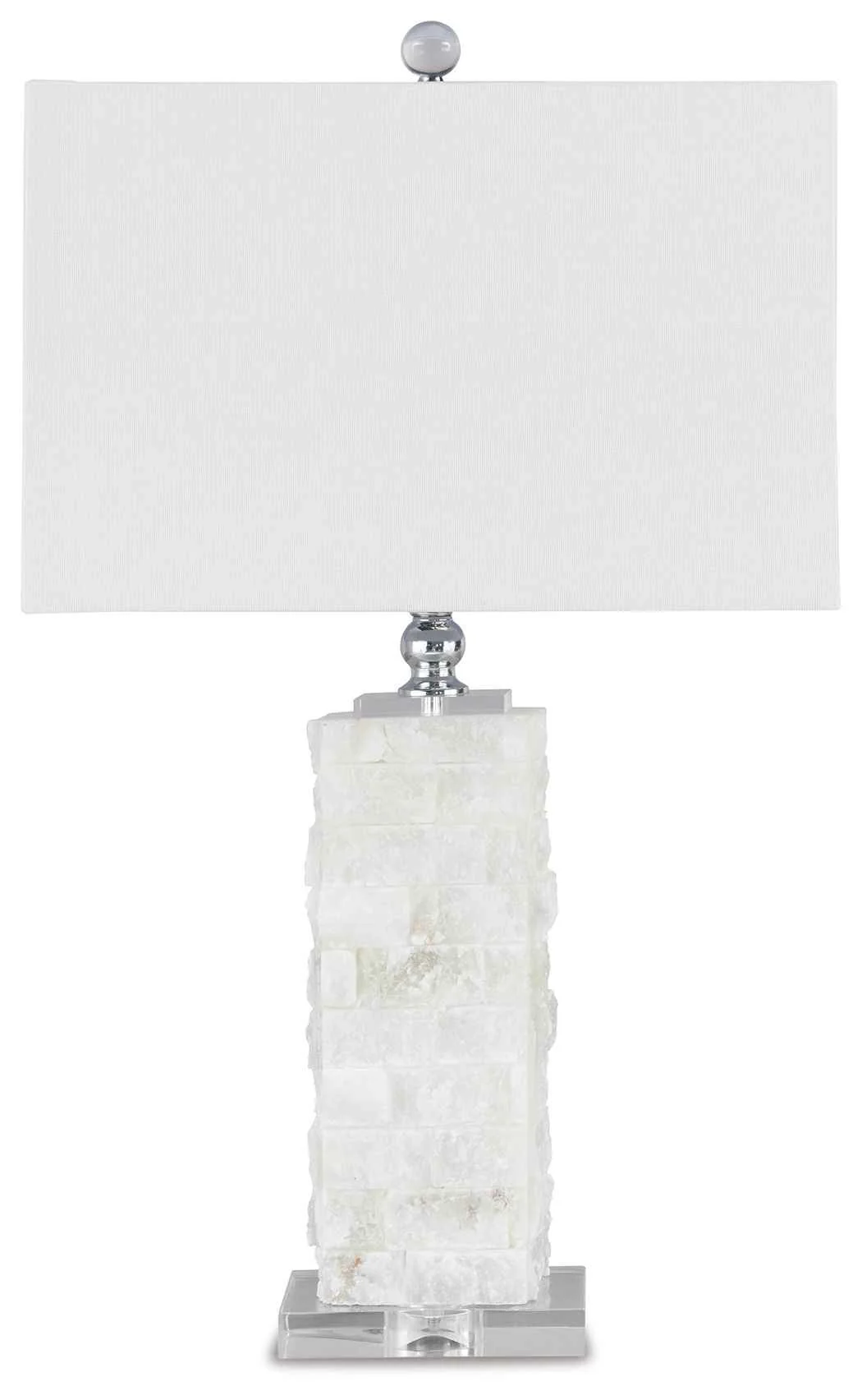 Minimalist Malise – Alabaster Table Lamp – White Original Design