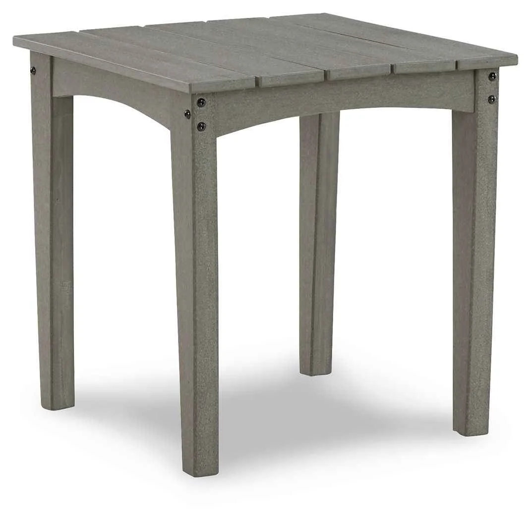 Expertly Made Visola – Square End Table – Gray Specialty