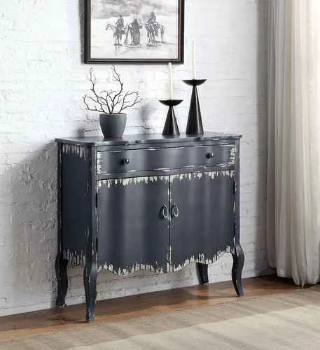 Relaxed Deianira – Console Cabinet – Antique Gray Trendy