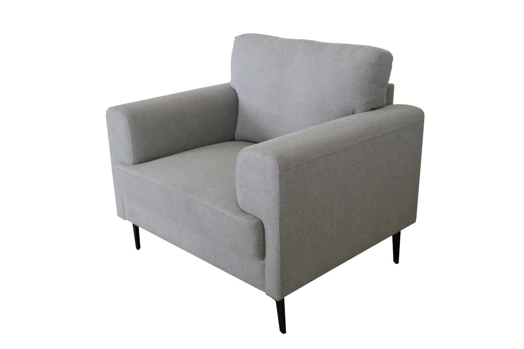 Stylish Kyrene – Chair – Light Gray Linen Pure