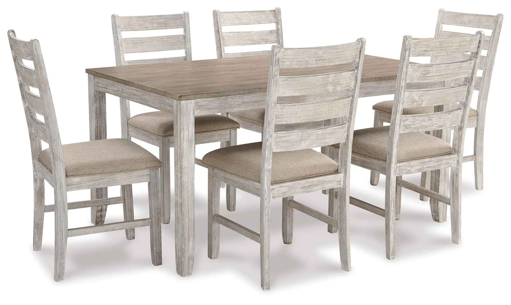Excellent Skempton – Dining Room Table Set Set of 7 – White Long-Lasting