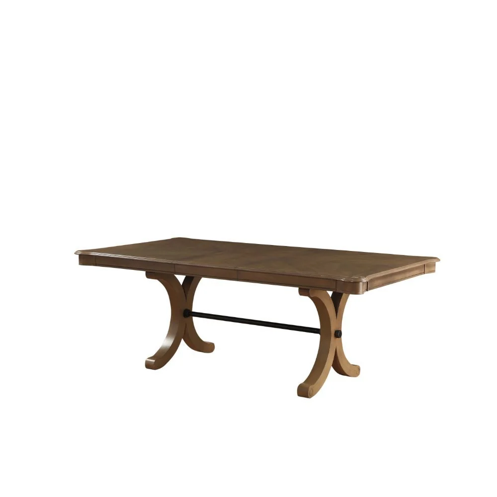 Contemporary Harald – Dining Table – Gray Oak Effective