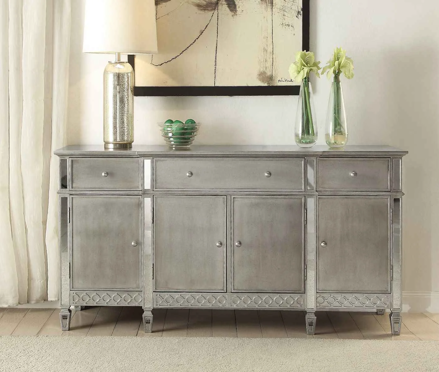 Quality Kacela – Server – Mirrored amp Champagne Premium