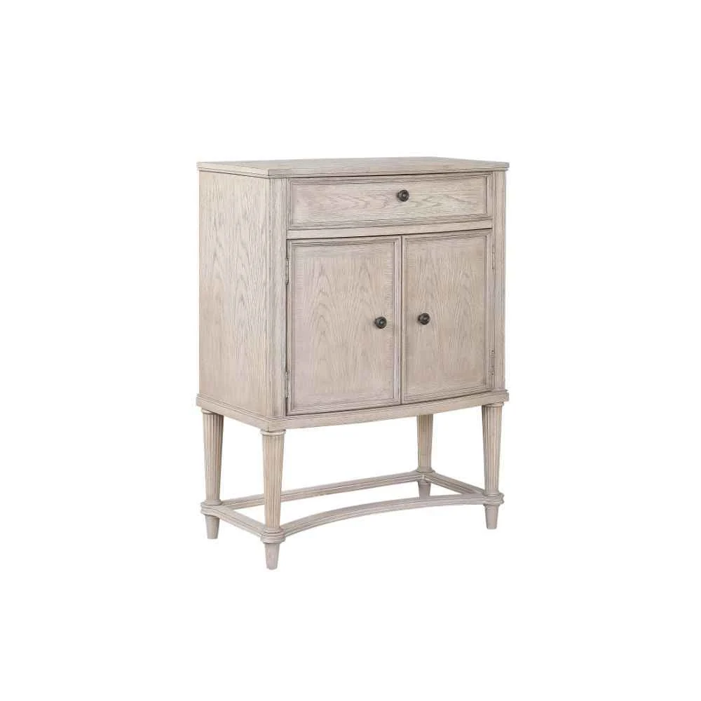 Functional Wynsor – Wine Cabinet – Antique White Genuine