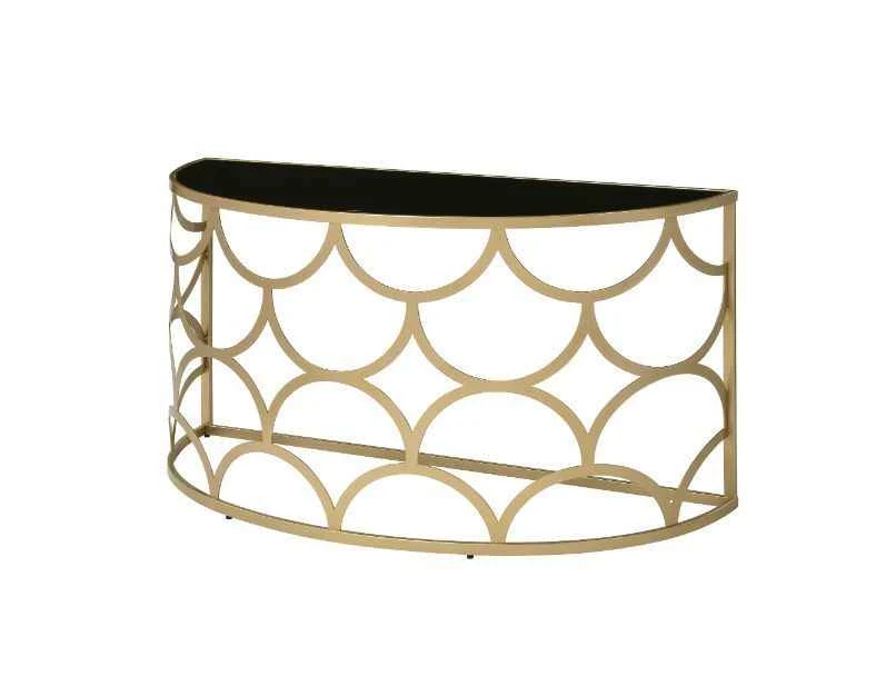 Easy-to-Use Altus – Console Table – Gold Green