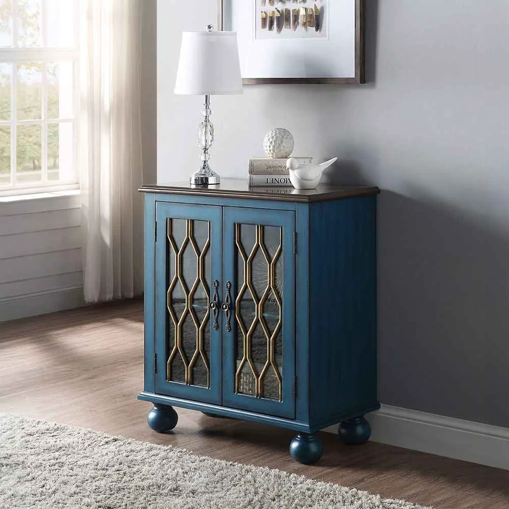 Recyclable Lassie – Console Cabinet – Antique Blue Fine