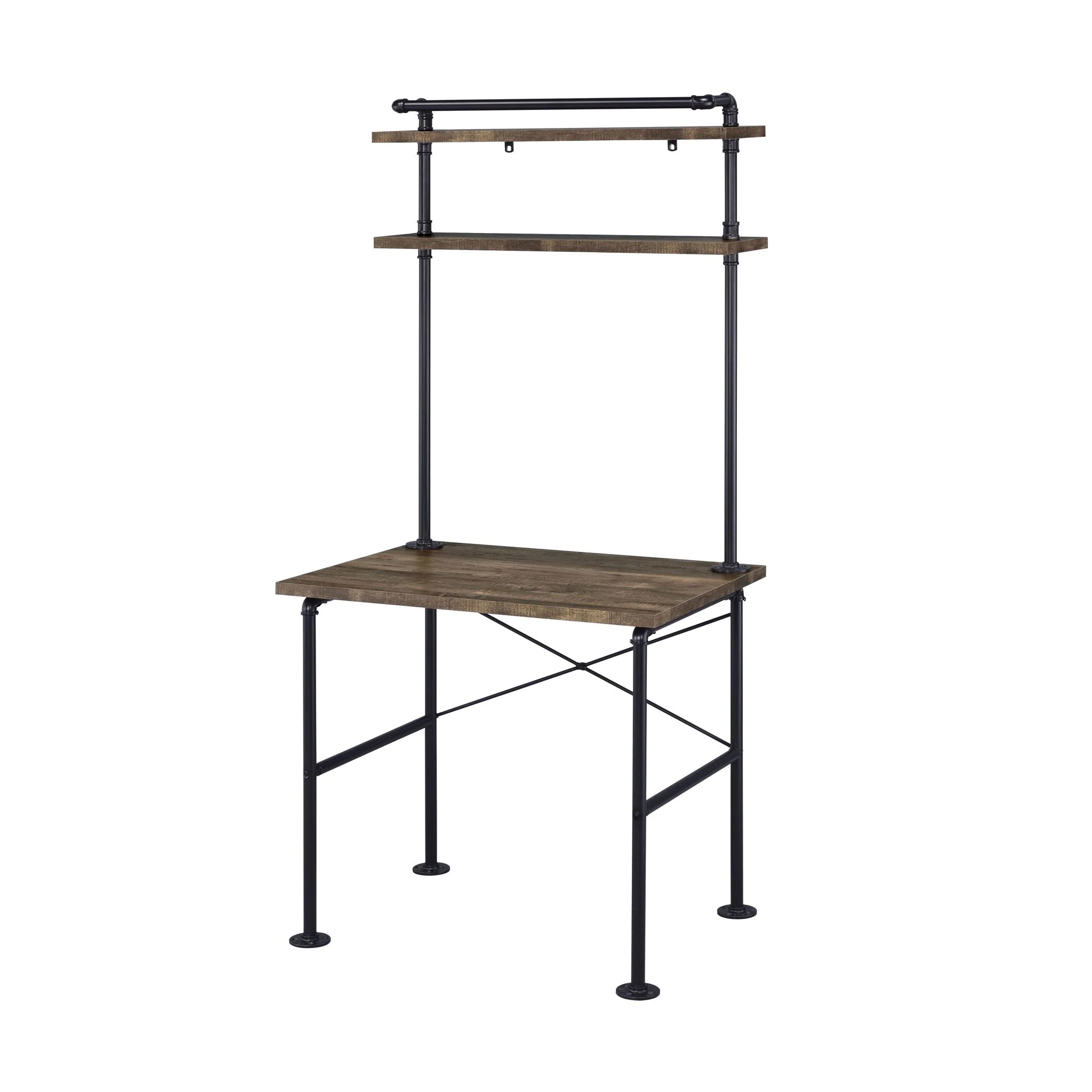 Classic Ensata – Writing Desk – Rustic Oak amp Black Original