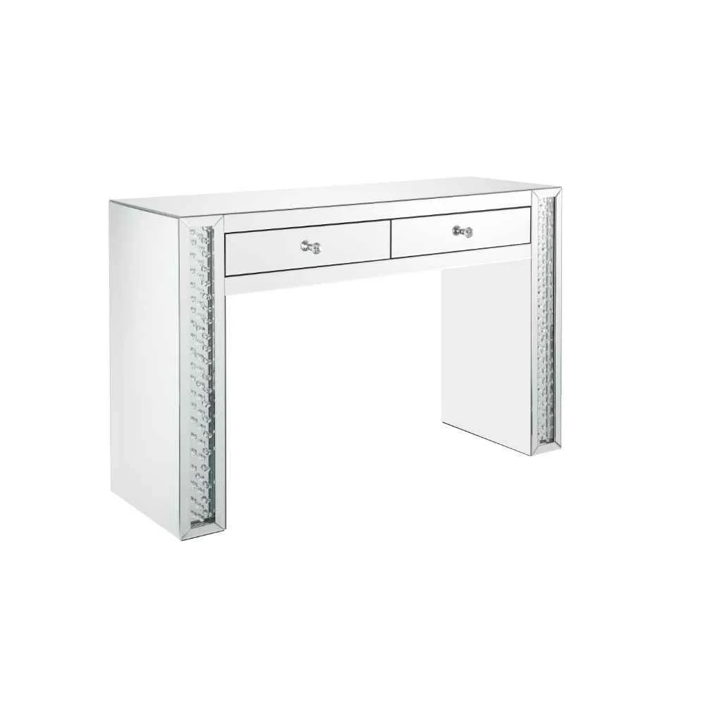 Top-Quality Nysa – Vanity Desk – Mirrored amp Faux Crystals Optimized
